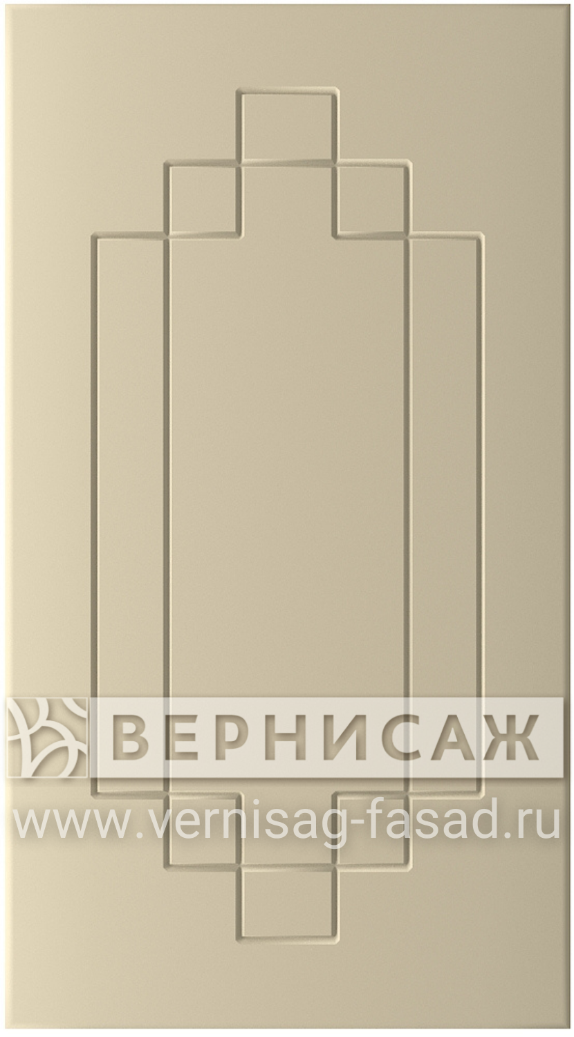 Стандартные крашеные фасады фрезеровка №37
