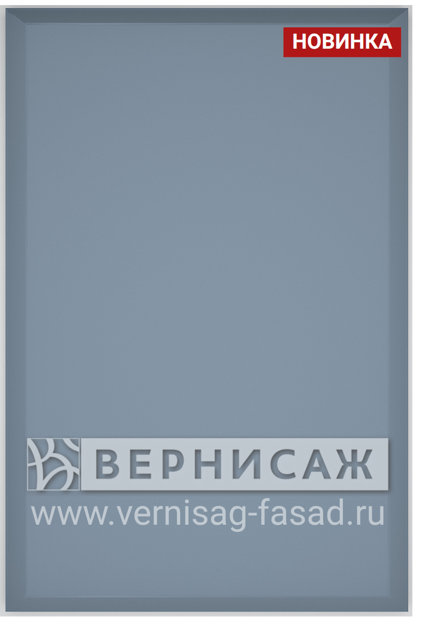 Фасад в эмали №113 глухой фасад