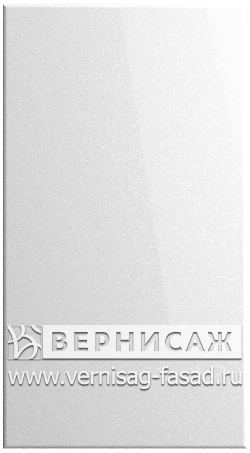 Фасады в пленке ПВХ, Фрезеровка № 15, цвет Белый металлик