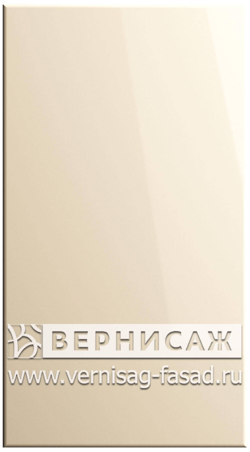 Фасады в пленке ПВХ, Фрезеровка № 15, цвет Ваниль глянец