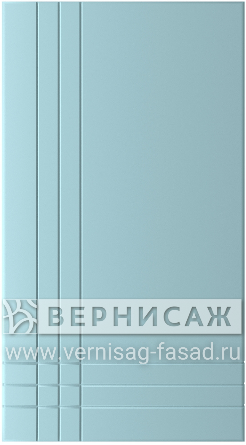Стандартные крашеные фасады фрезеровка №18