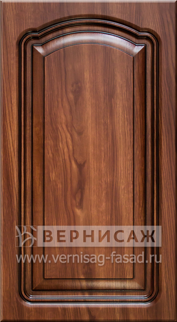 Фасады в пленке ПВХ, Фрезеровка № 40-1, цвет -Черешня, патина - орех