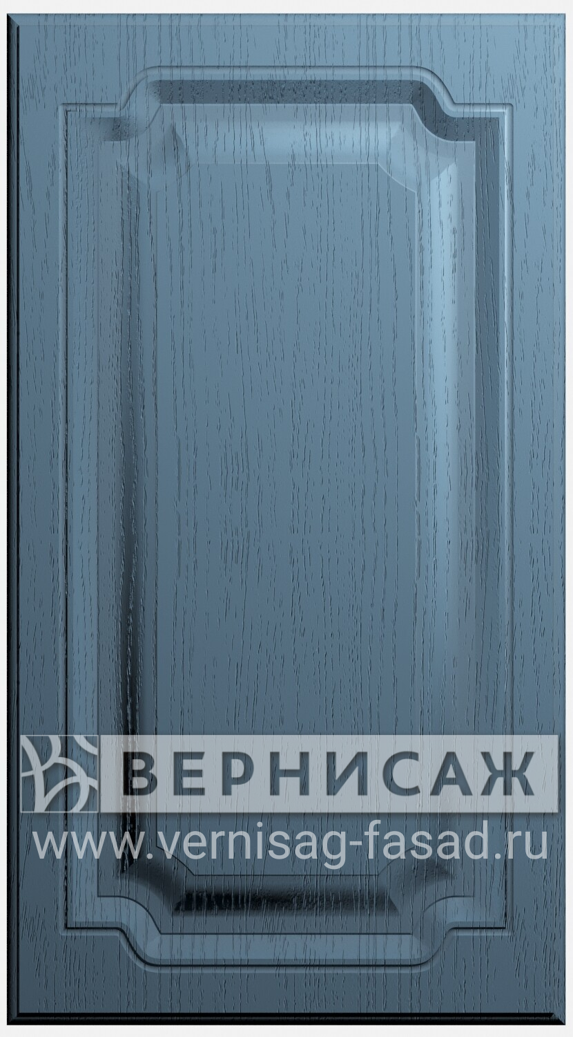 Фасады в пленке ПВХ, Фрезеровка № 59, цвет Деним