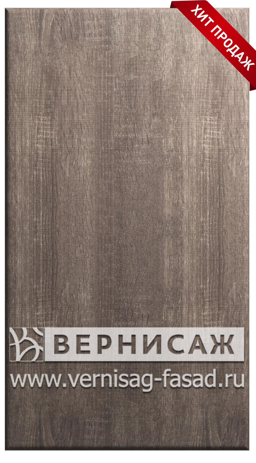 Фасады в пленке ПВХ, Фрезеровка № 15, цвет Дуб Турин