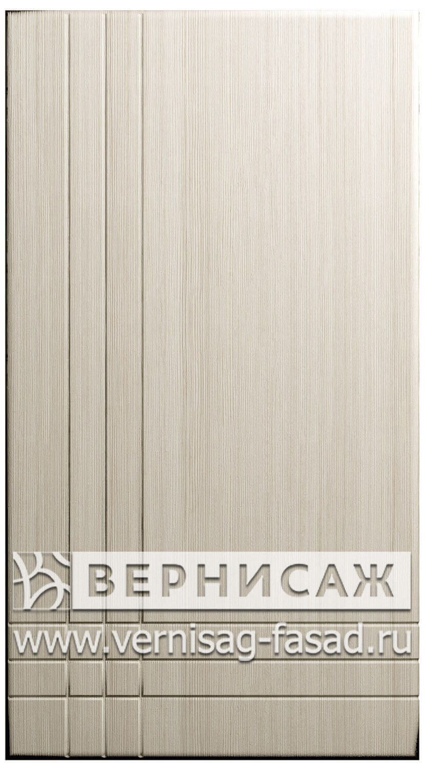 Фасады в пленке ПВХ, Фрезеровка № 18, цвет Сандал белый
