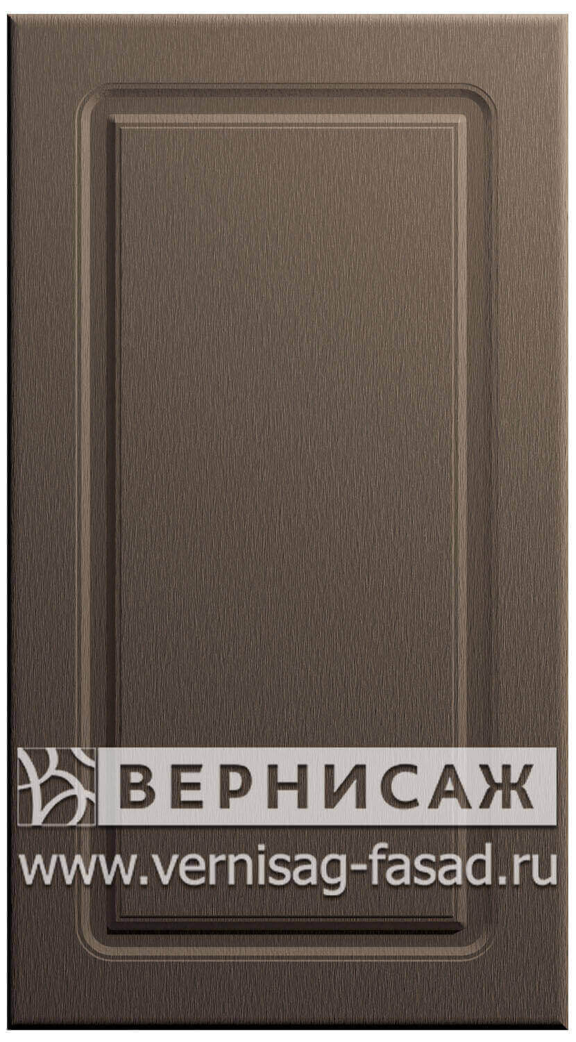 Фасады в пленке ПВХ, Фрезеровка № 1, цвет Бронза