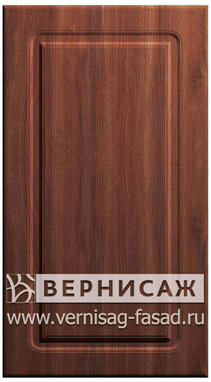 Фасады в пленке ПВХ, Фрезеровка № 1, цвет Черешня