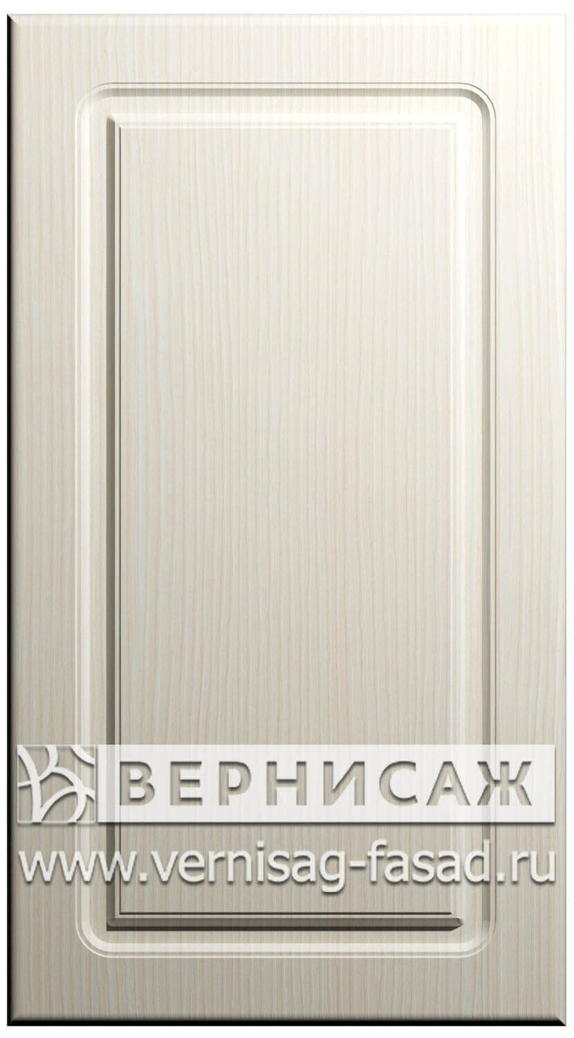 Фасады в пленке ПВХ, Фрезеровка № 1, цвет Лиственница светлая