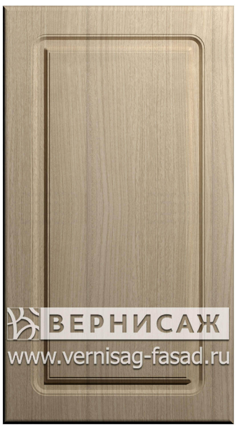 Фасады в пленке ПВХ, Фрезеровка № 1, цвет Меланж светлый