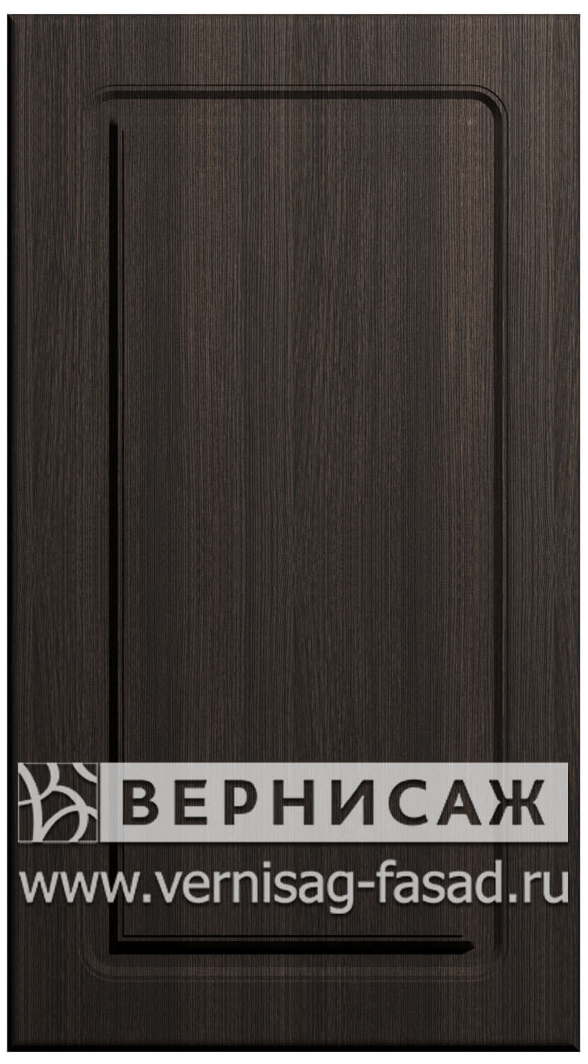 Фасады в пленке ПВХ, Фрезеровка № 1, цвет Меланж темный