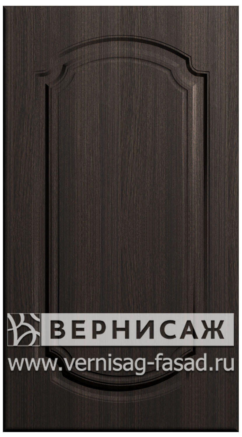Фасады в пленке ПВХ, Фрезеровка № 25, цвет Меланж темный