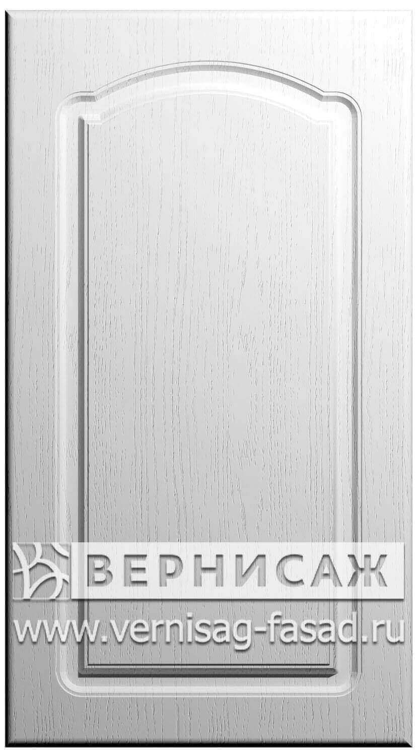  Фасады в пленке ПВХ, Фрезеровка № 3, цвет Белая структурная