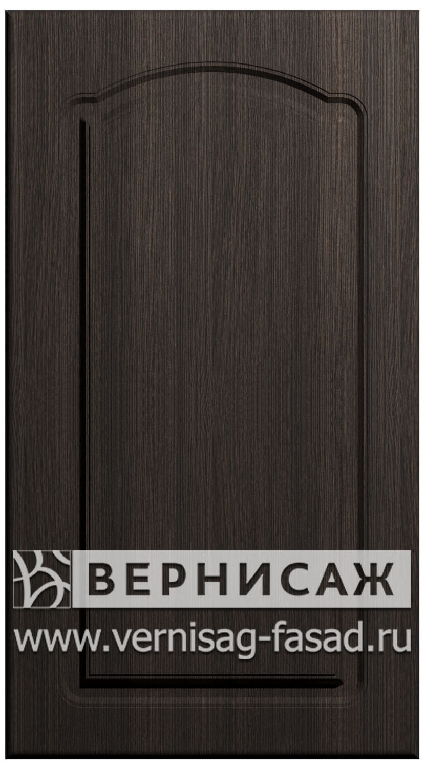  Фасады в пленке ПВХ, Фрезеровка № 3, цвет Меланж темный