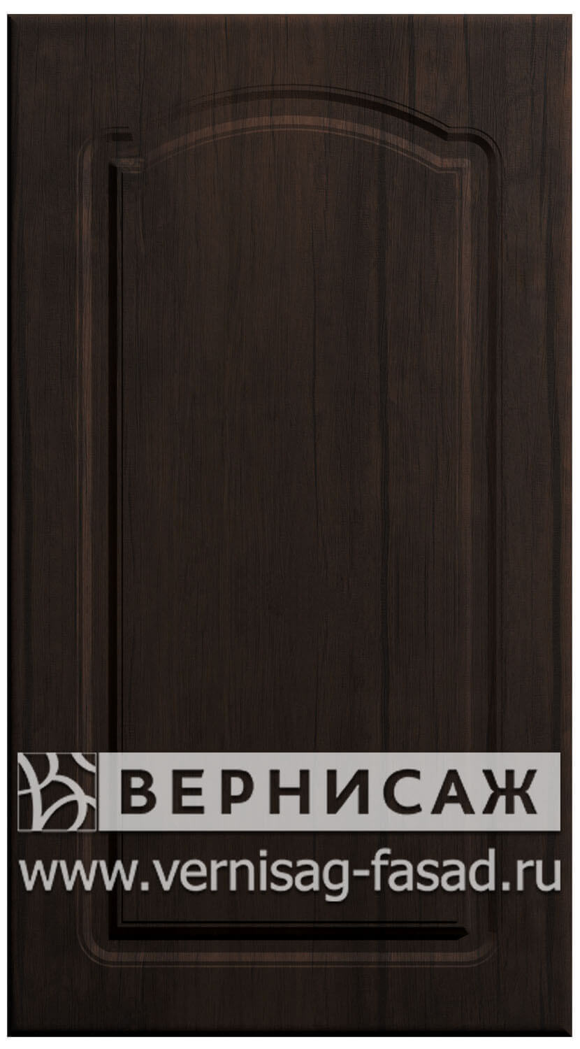  Фасады в пленке ПВХ, Фрезеровка № 3, цвет Тиковое дерево