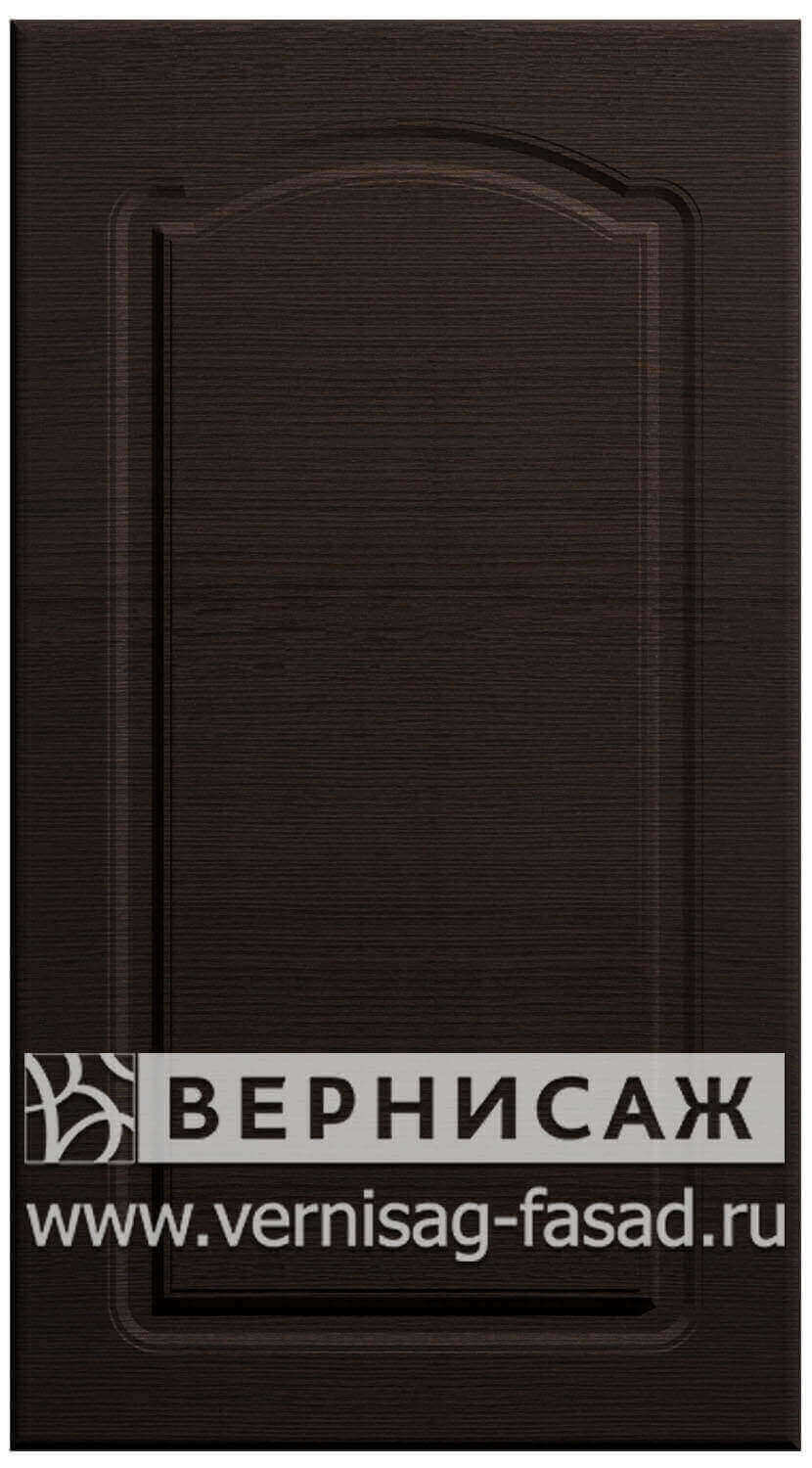  Фасады в пленке ПВХ, Фрезеровка № 3, цвет Венге горизонтальный