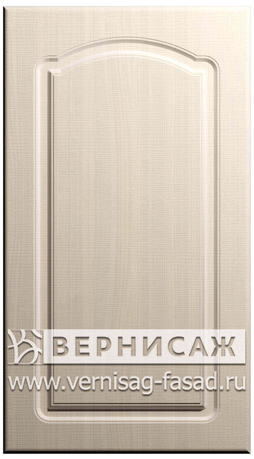  Фасады в пленке ПВХ, Фрезеровка № 3, цвет Жемчужный лен