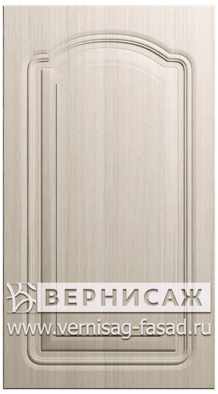 Фасады в пленке ПВХ, Фрезеровка № 40-1, цвет Сандал белый