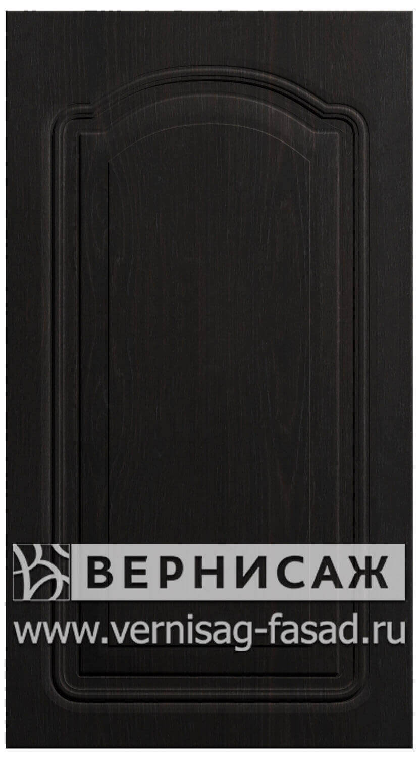 Фасады в пленке ПВХ, Фрезеровка № 40-1, цвет Седой венге