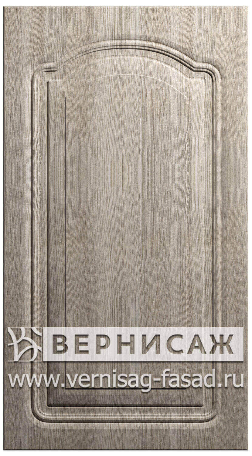 Фасады в пленке ПВХ, Фрезеровка № 40-1, цвет Ясень шимо светлый