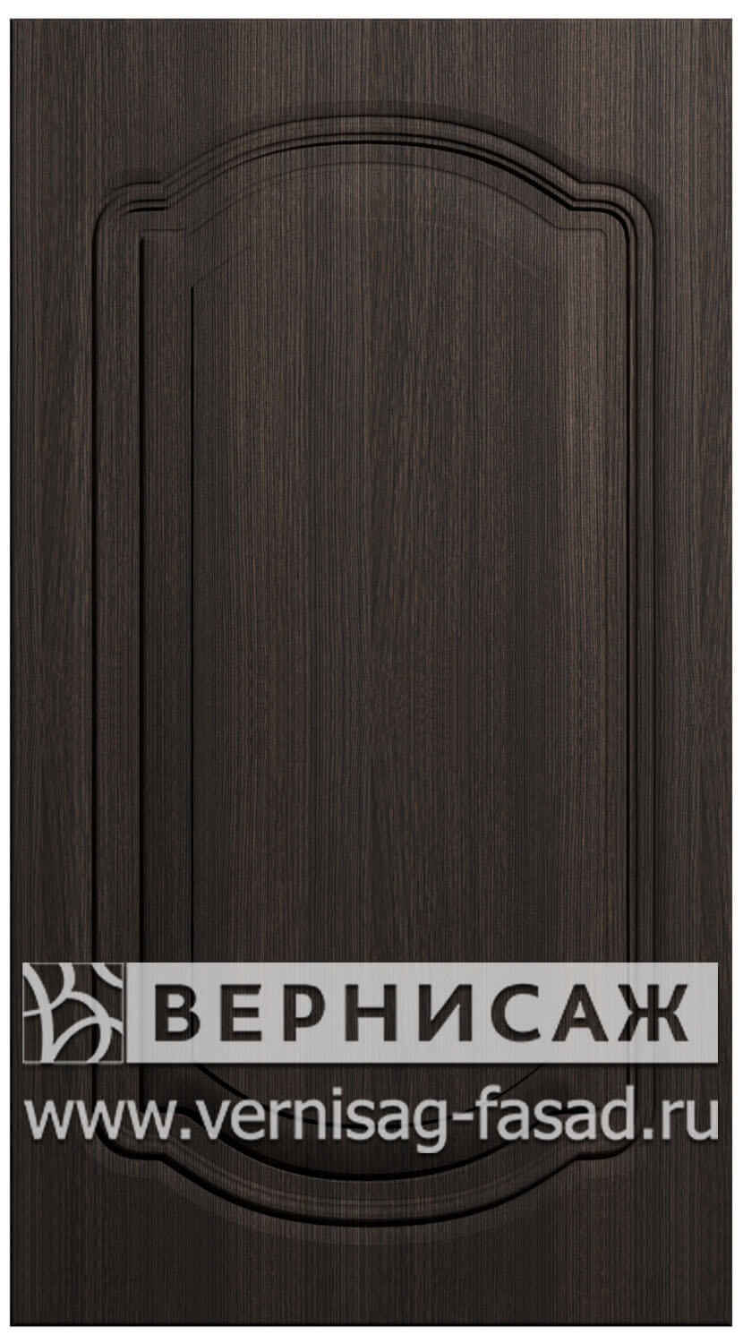 Фасады в пленке ПВХ, Фрезеровка № 40-1, цвет Меланж тёмный