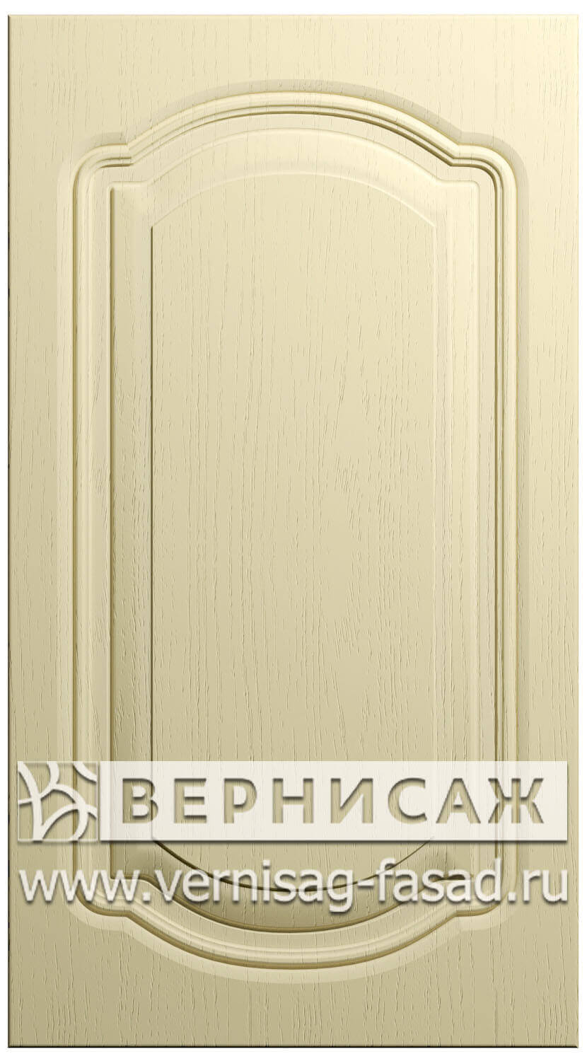 Фасады в пленке ПВХ, Фрезеровка № 40, цвет Ваниль структурная