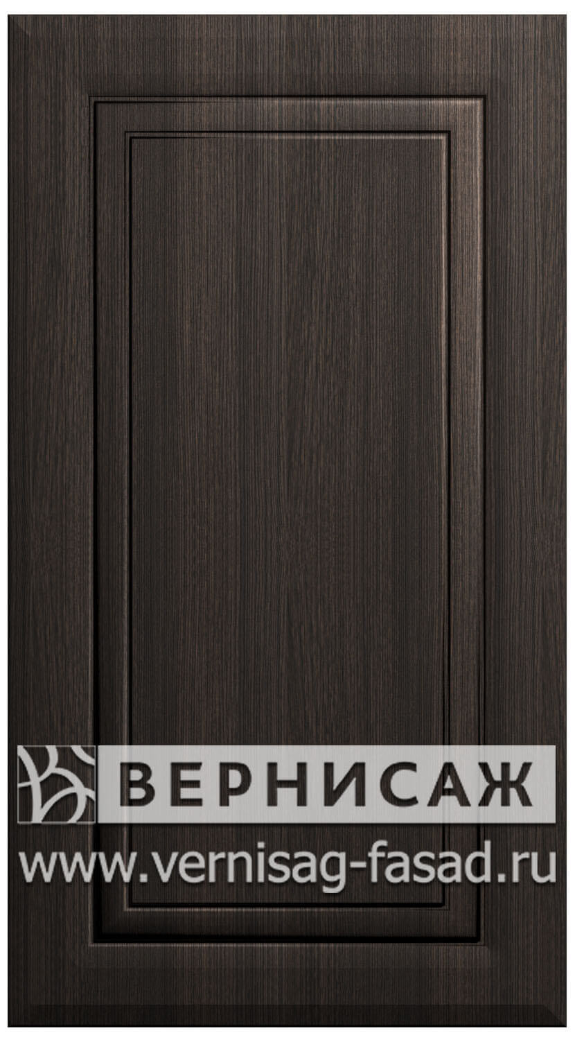 Фасады в пленке ПВХ, Фрезеровка № 41, цвет Меланж тёмный 