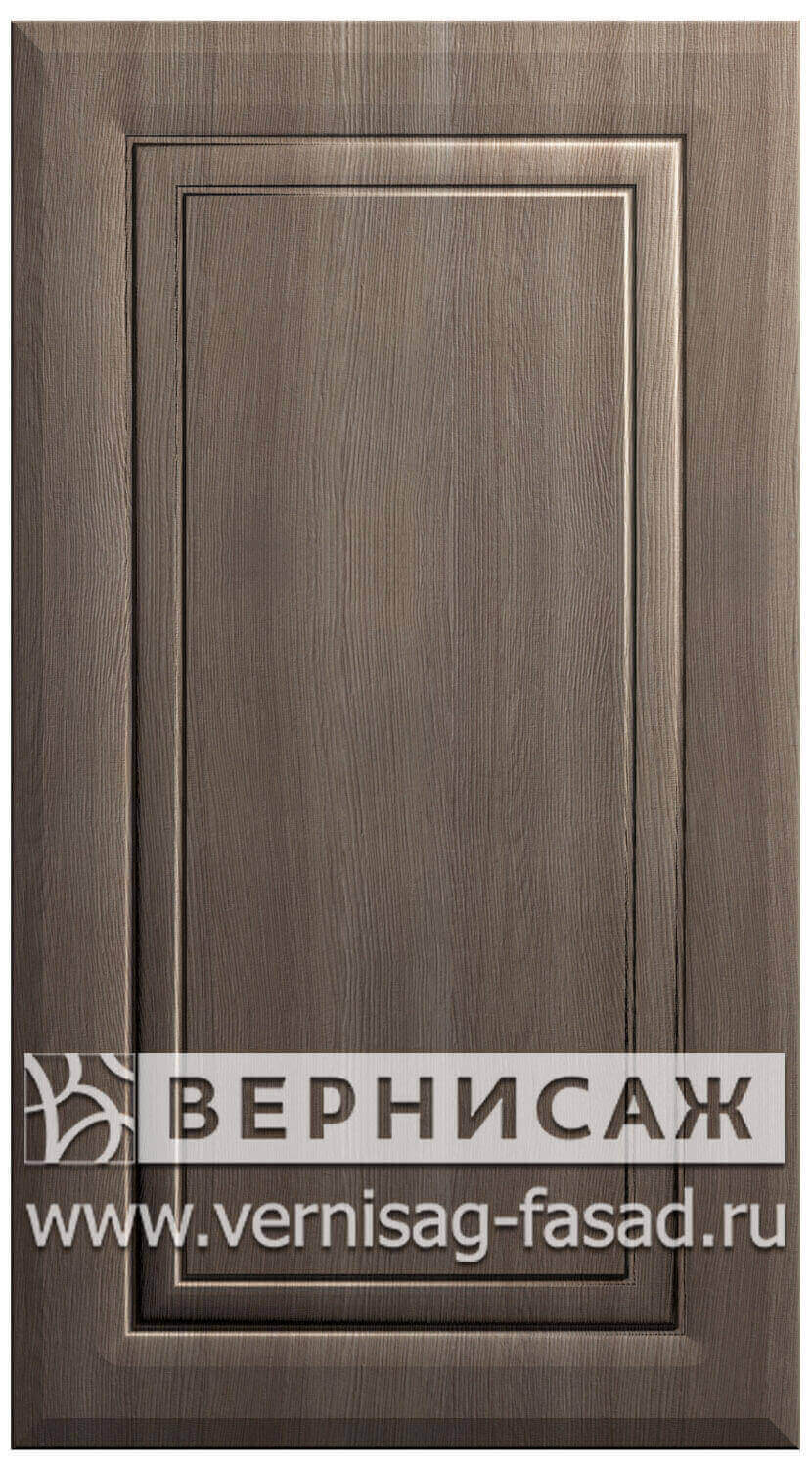 Фасады в пленке ПВХ, Фрезеровка № 41, цвет Ясень шимо темный 
