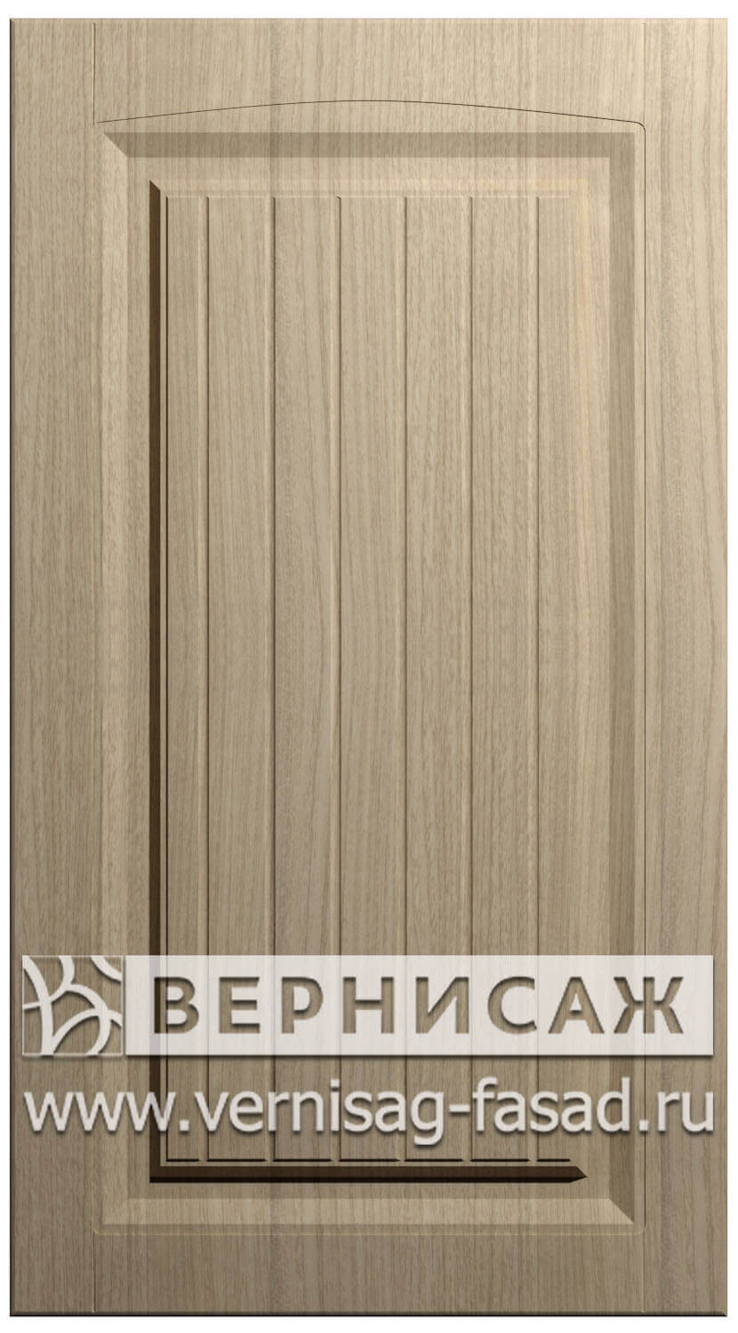Фасады в пленке ПВХ, Фрезеровка № 43, цвет Меланж светлый