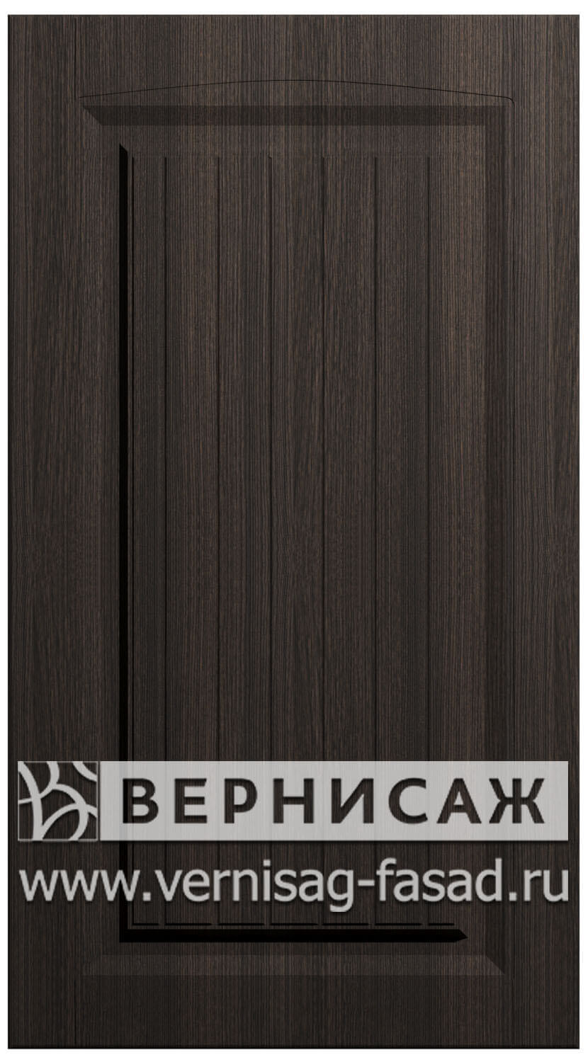 Фасады в пленке ПВХ, Фрезеровка № 43, цвет Меланж темный