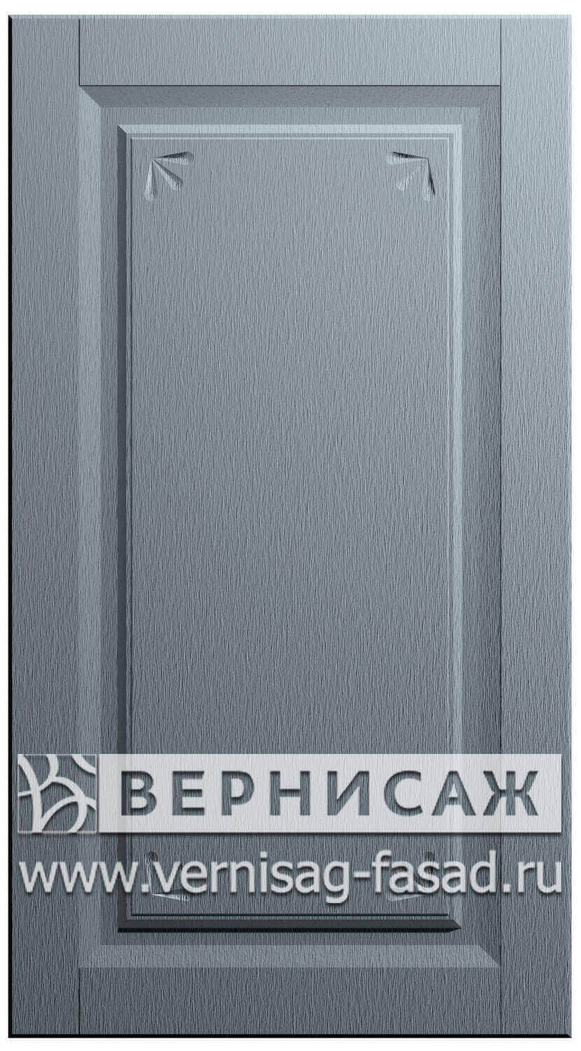 Фасады в пленке ПВХ, Фрезеровка № 44, Алюминий тисненый