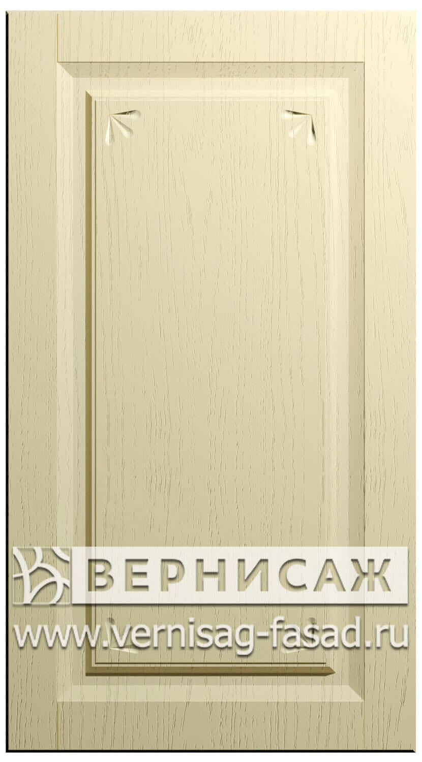 Фасады в пленке ПВХ, Фрезеровка № 44, Ваниль структурная
