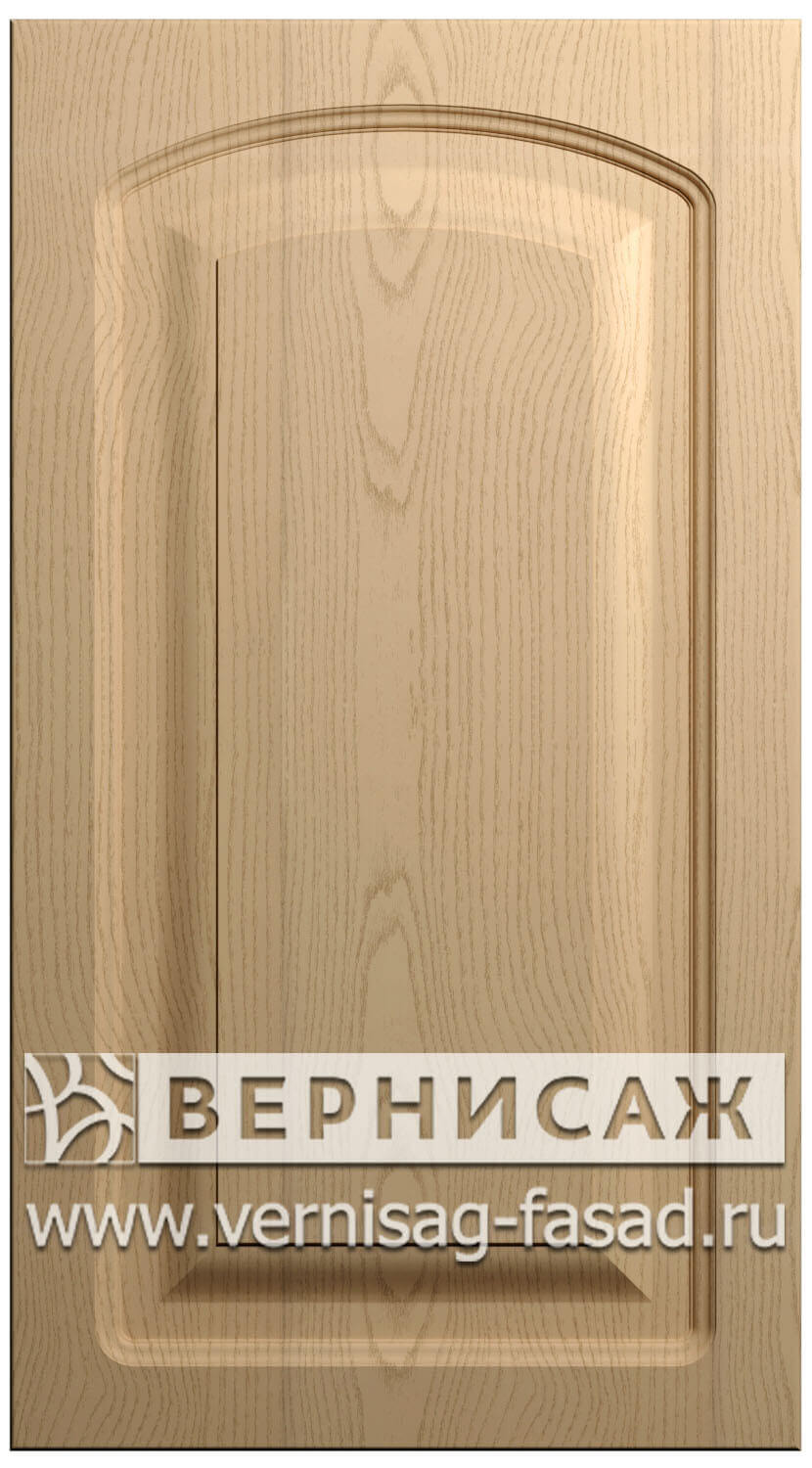 Фасады в пленке ПВХ, Фрезеровка № 45, цвет Ясень бежевый