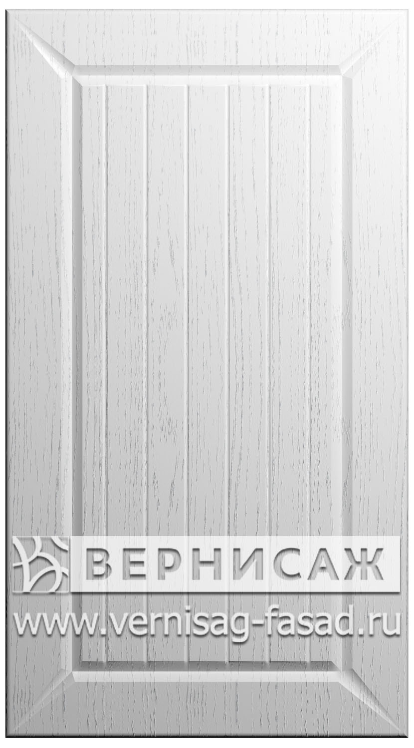 Фасады в пленке ПВХ, Фрезеровка № 46, цвет Массив Бианко