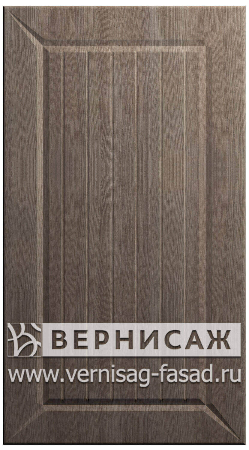 Фасады в пленке ПВХ, Фрезеровка № 46, цвет Ясень шимо темный