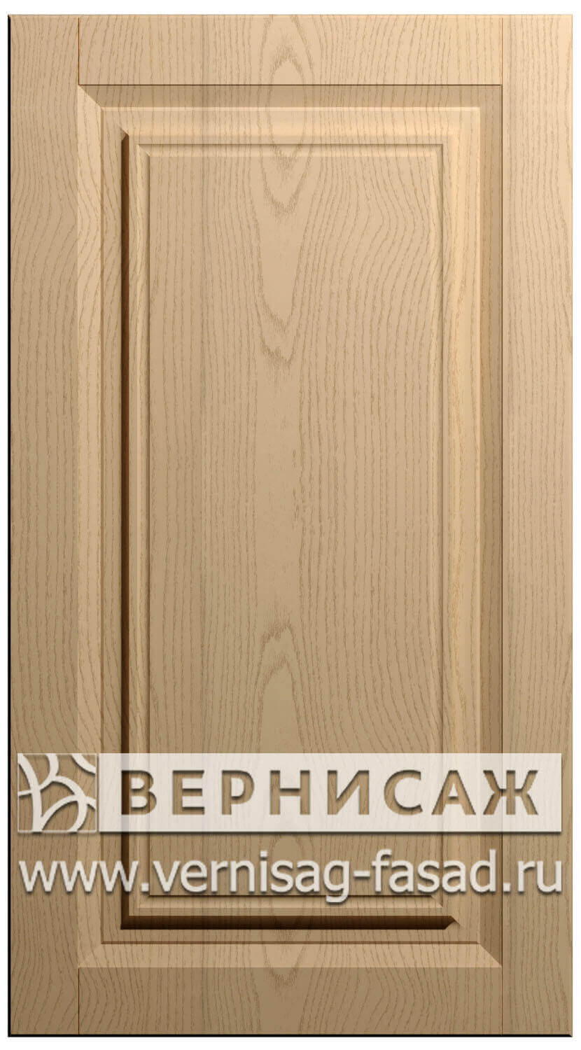 Фасады в пленке ПВХ, Фрезеровка № 48, цвет Ясень бежевый