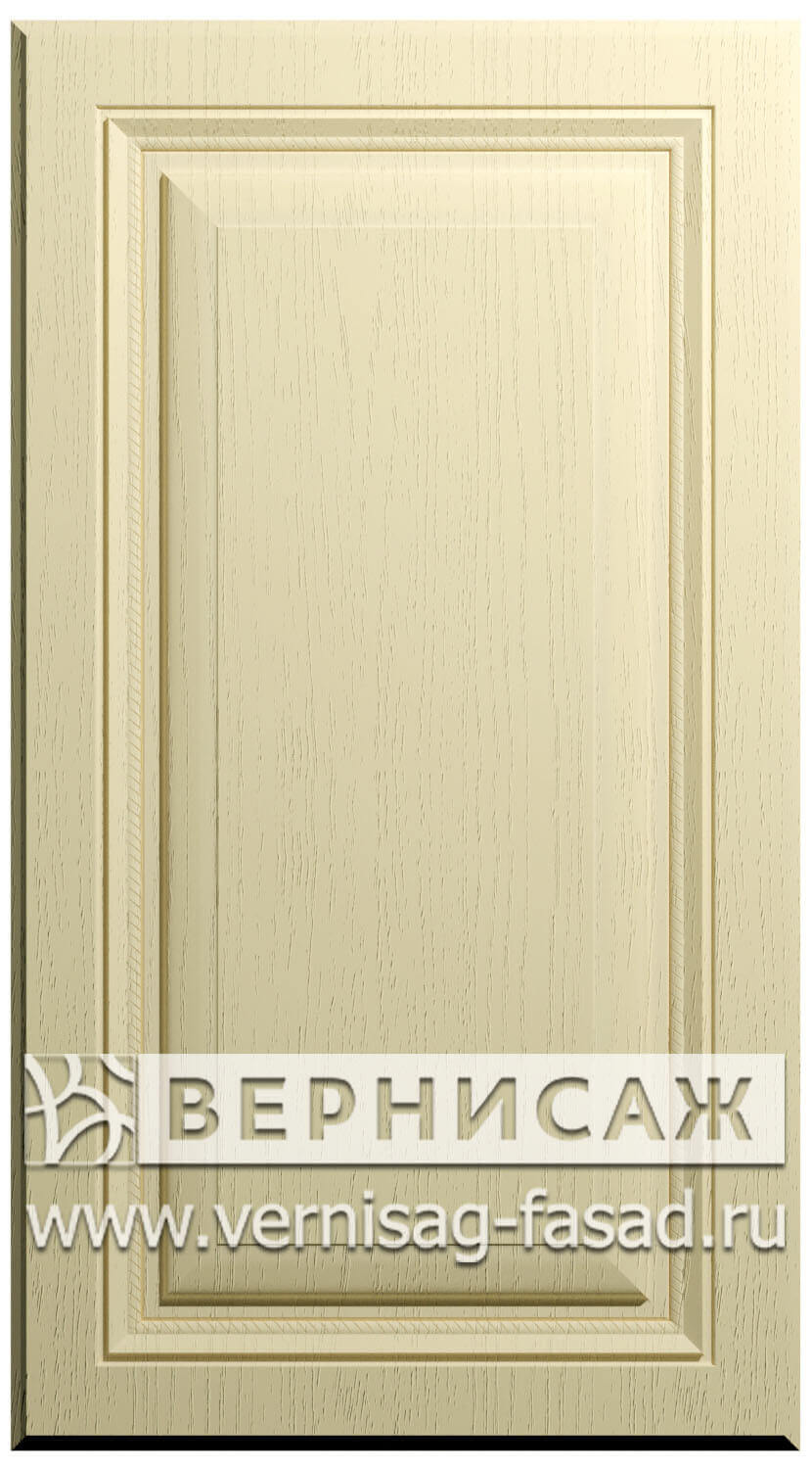 Фасады в пленке ПВХ, Фрезеровка № 56, цвет Ваниль структурная 