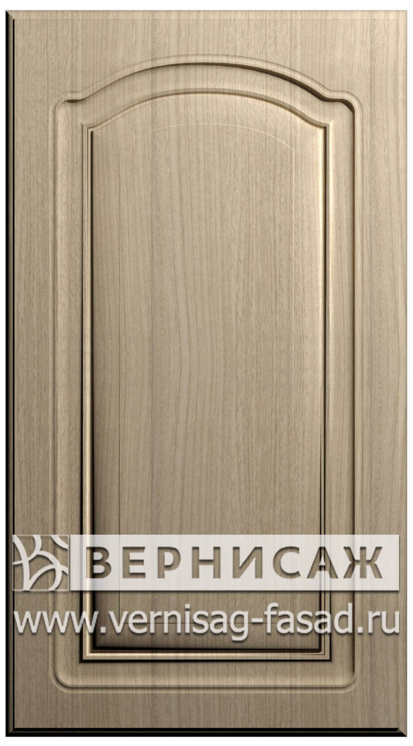Фасады в пленке ПВХ, Фрезеровка № 58, цвет Меланж светлый 