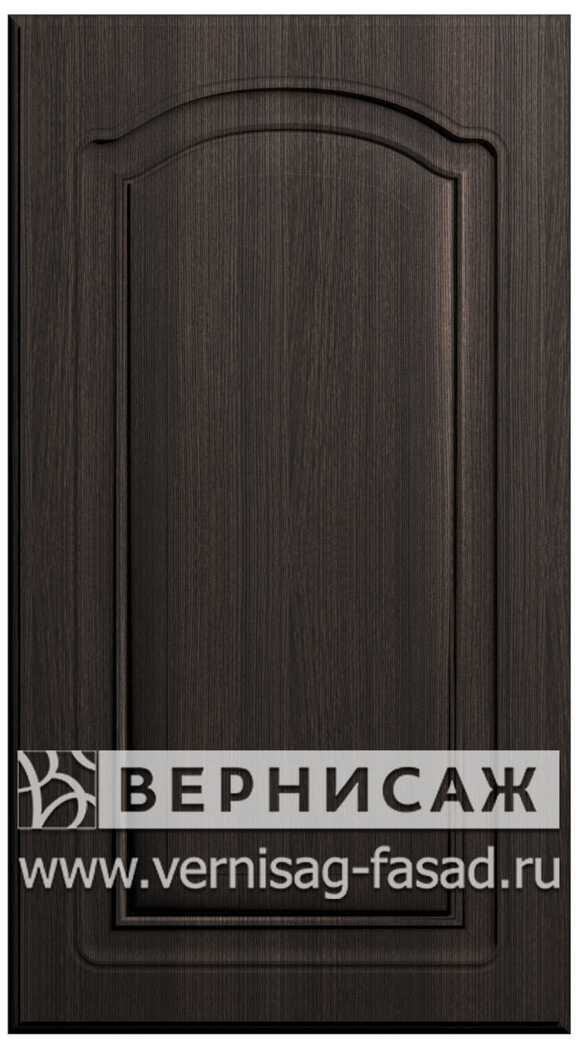 Фасады в пленке ПВХ, Фрезеровка № 58, цвет Меланж темный 