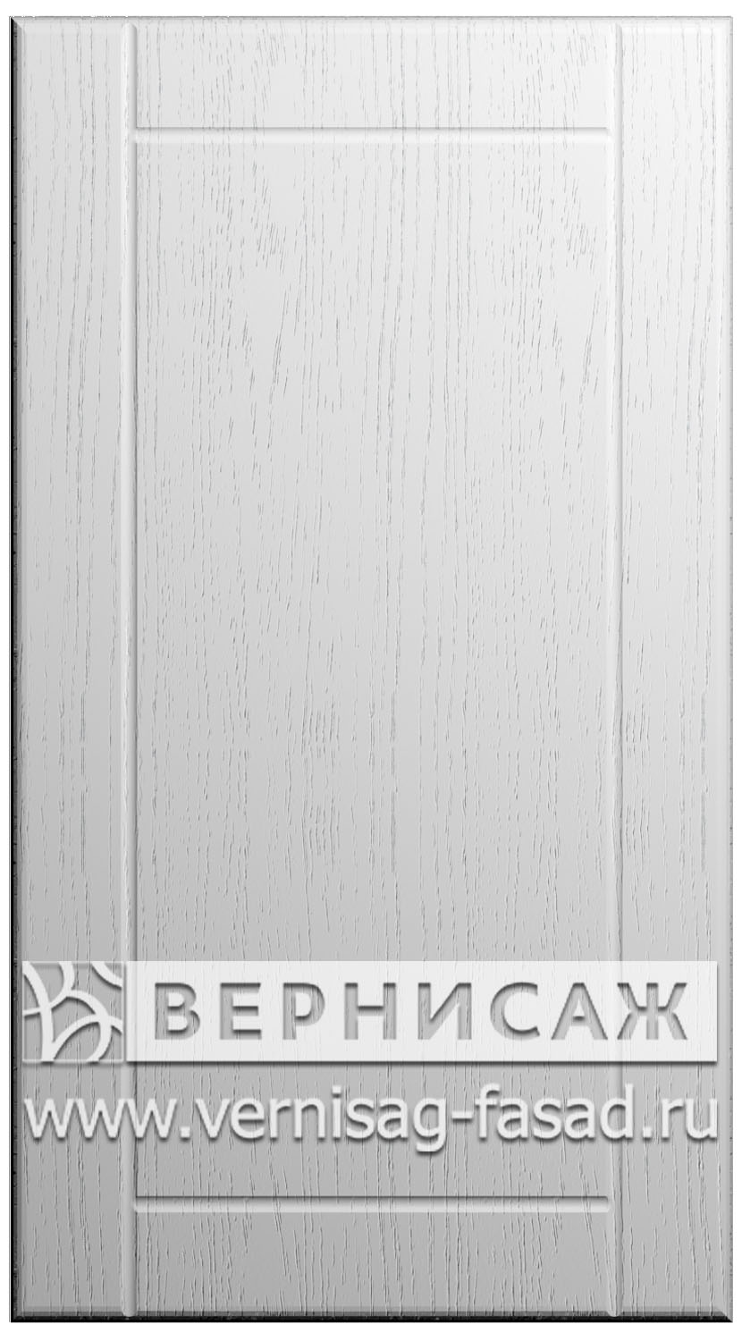 Фасады в пленке ПВХ, Фрезеровка № 6, цвет Массив Бианко