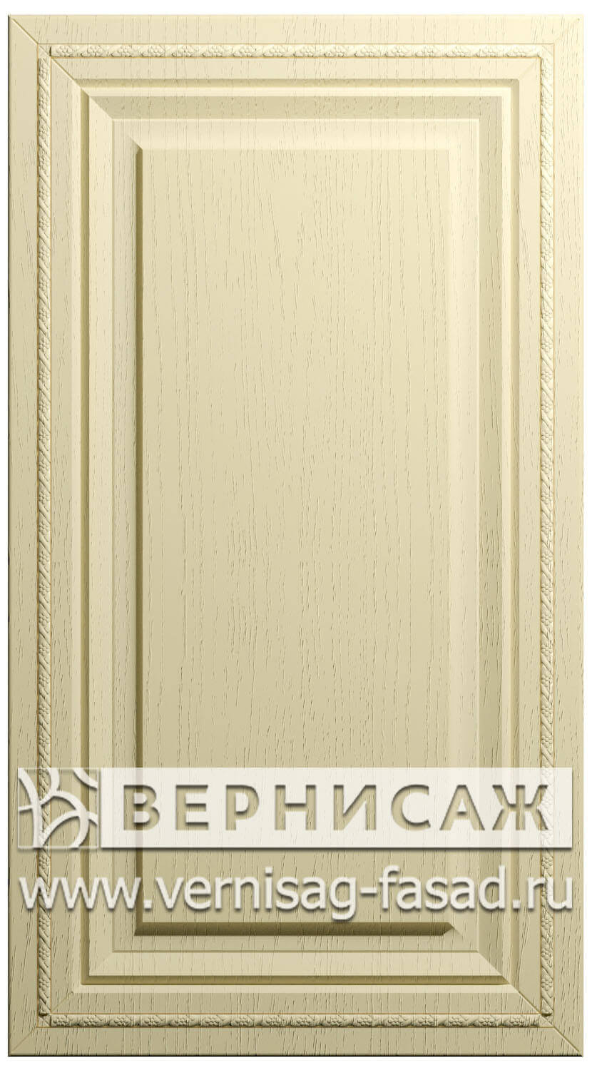Фасады в пленке ПВХ, Фрезеровка № 70, цвет Ваниль структурная