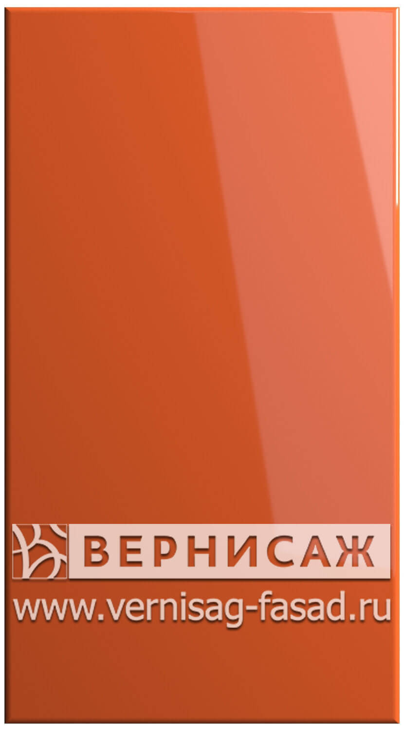 Фасады в пленке ПВХ, Фрезеровка № 15, цвет Манго глянец