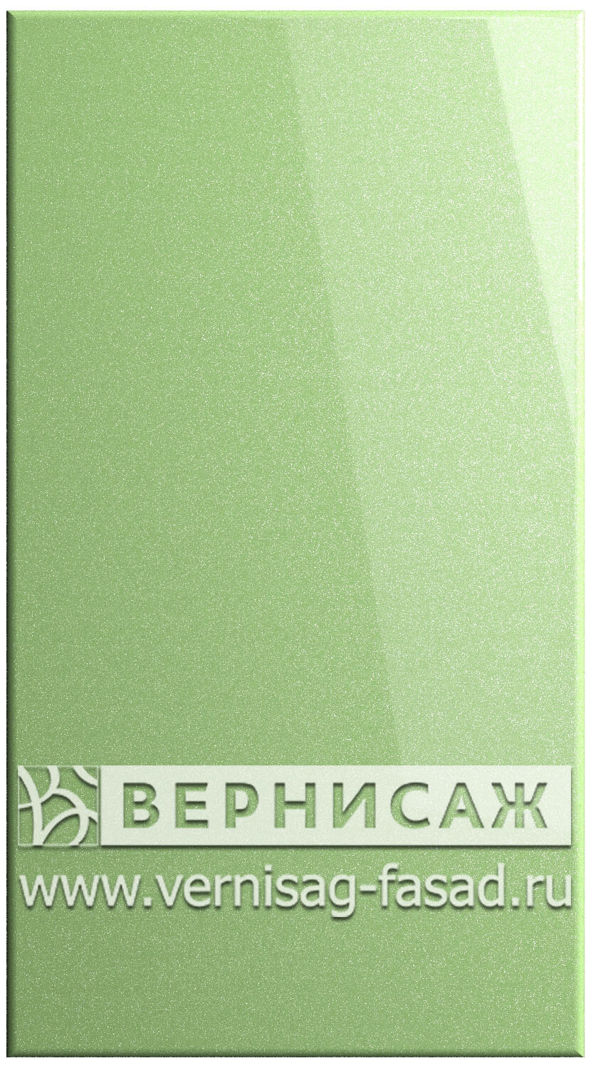 Фасады в пленке ПВХ, Фрезеровка № 15, цвет Салатовый металлик