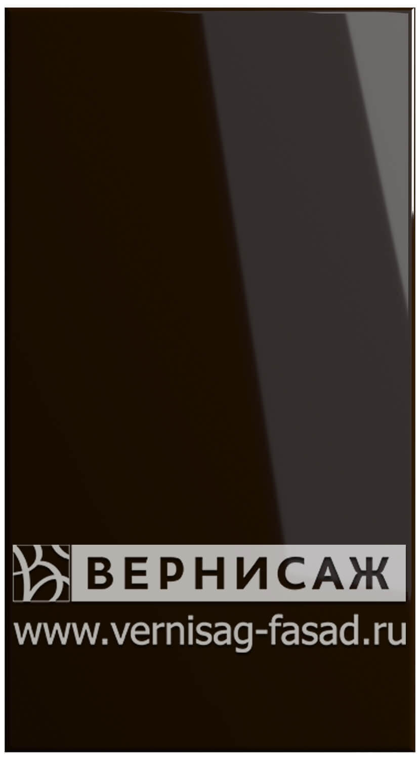 Фасады в пленке ПВХ, Фрезеровка № 15, цвет Шоколад глянец