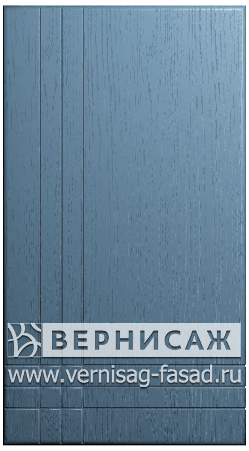 Фасады в пленке ПВХ, Фрезеровка № 18, цвет Массив Деним
