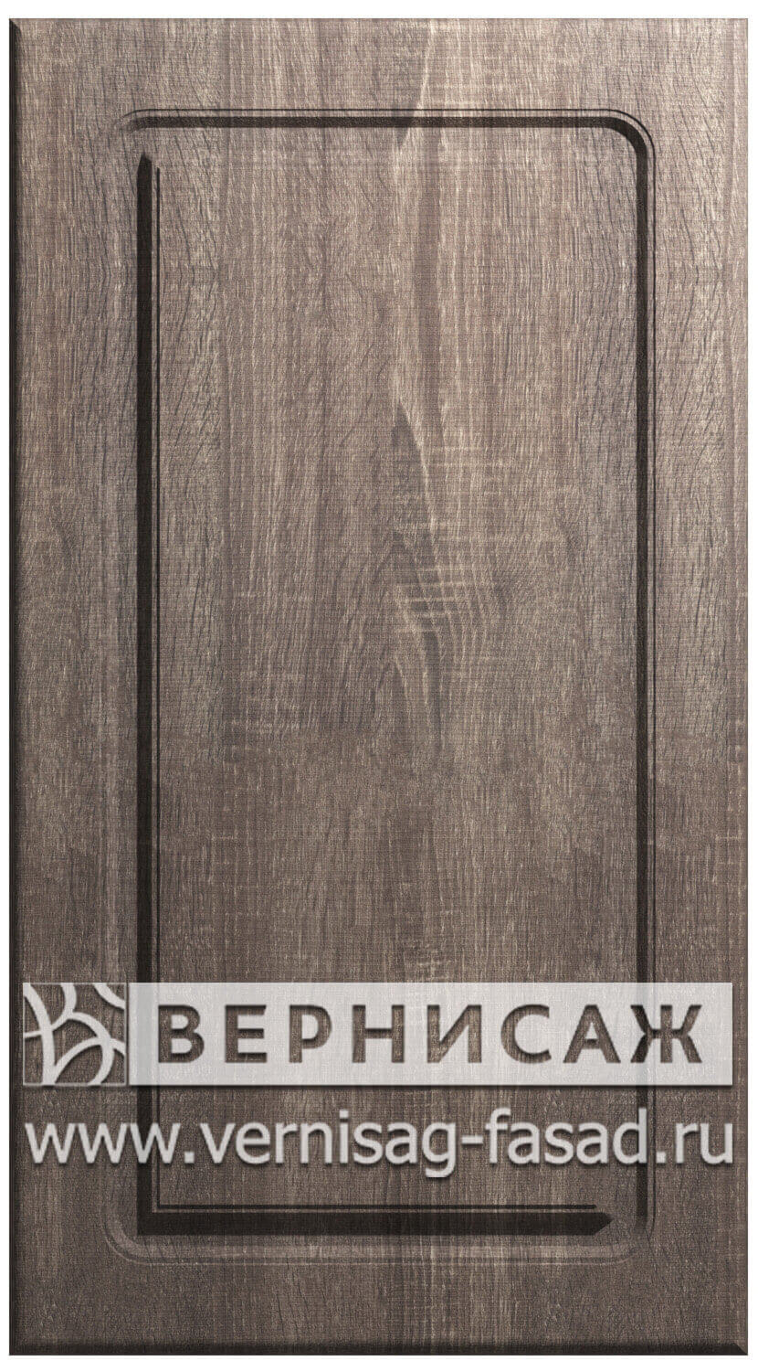 Фасады в пленке ПВХ, Фрезеровка № 1, цвет Дуб Турин