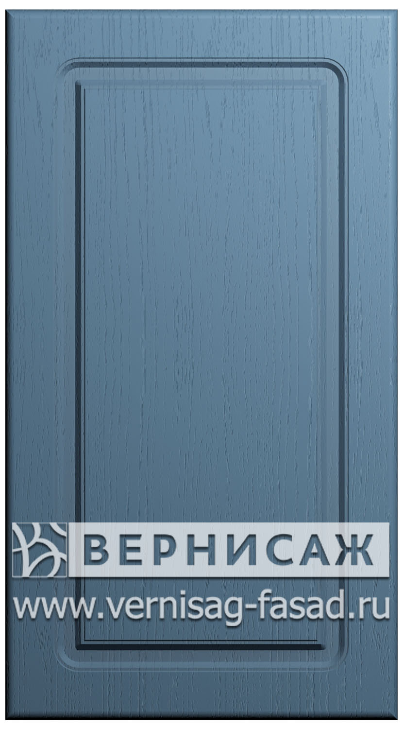 Фасады в пленке ПВХ, Фрезеровка № 1, цвет Массив Деним