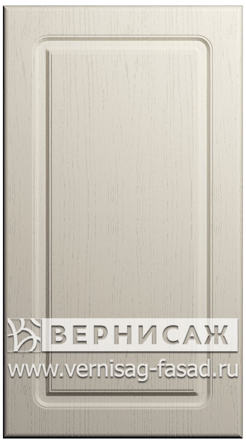Фасады в пленке ПВХ, Фрезеровка № 1, цвет Массив Магнолия