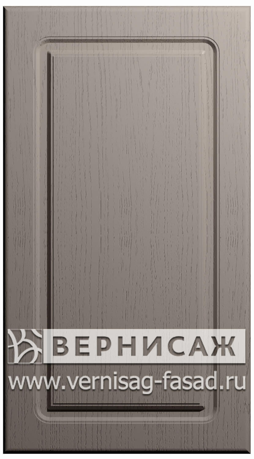 Фасады в пленке ПВХ, Фрезеровка № 1, цвет Трюфель структурный
