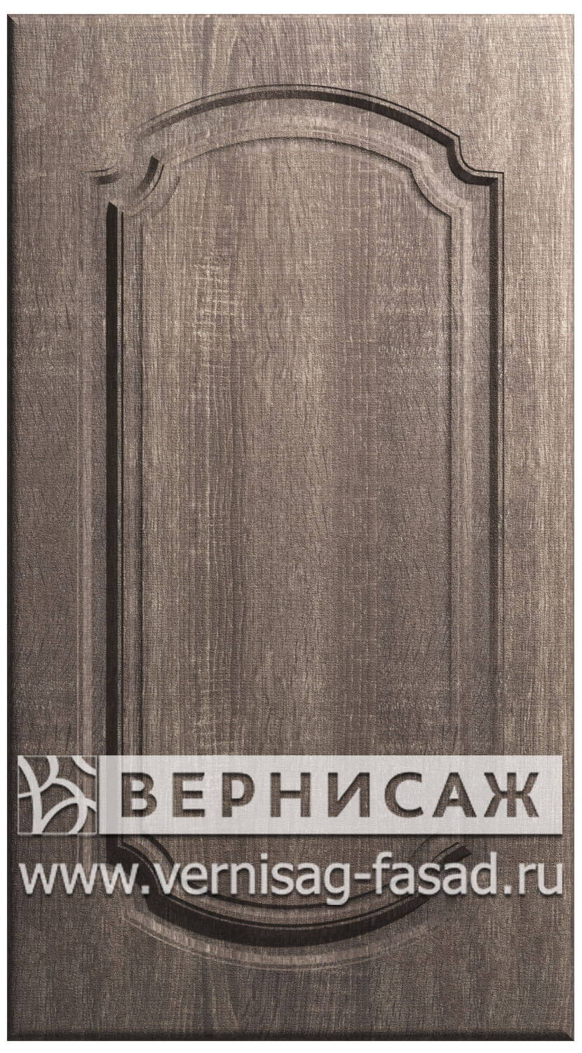 Фасады в пленке ПВХ, Фрезеровка № 25, цвет Дуб Турин