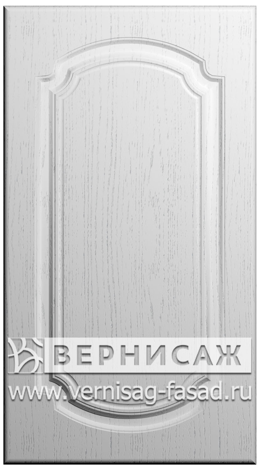 Фасады в пленке ПВХ, Фрезеровка № 25, цвет Бианко